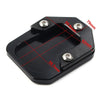 BMW C400X, C400GT (2018-2021) Black Kickstand Enlarge Plate Pad