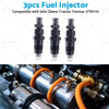 John Deere Yanmar 3TNV70 3TNV88 3YM30 3 x Fuel Injectors