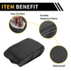 GMC Canyon - Microfiber Leather Anti-Scratch Black Arm Rest Cover