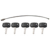 Kubota RTV 500 900 B26 BX1860 (2010-2023) - 5 x Keys Ignition Keys