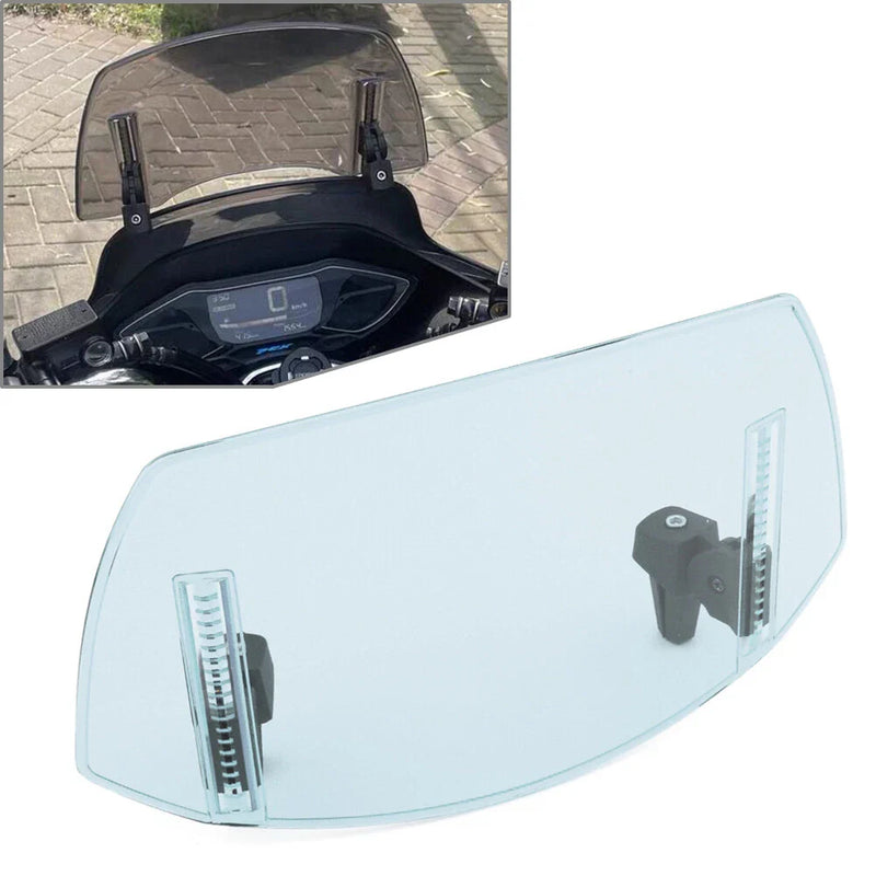 Motorcycle - Fits Various Models Universal Windshield Wind Deflector