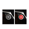 Alfa Romeo Giulia, Stelvio 1pc Carbon Fiber Red Engine Button Cover (2017-)