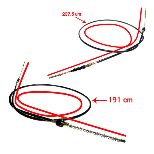 Rear Hand Brake Cables for Mitsubishi Triton L200 1986-1996