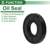 MakeModel Oil Seal 25x55x10mm Seal Ring Rotary Shaft Seal NBR