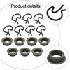 Complete Set Manual Transmission Shifter Bushings and Clips