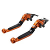 Honda CB599 CB600 CB919 Orange Extendable Brake Clutch Levers (98-06)