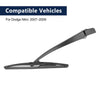 Dodge Nitro Rear Windshield Wiper Blade Arm Set (2007 - 2009)