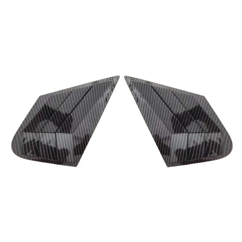 Carbon Fiber Rear Side Window Quarter Louver Cover Trim Kia Optima (2016–2020)