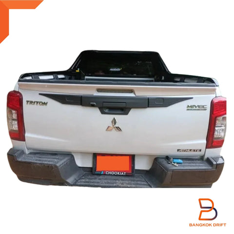 Mitsubishi Triton Ute Matte Black Rear Tailgate Handle Cover (2019-2023)