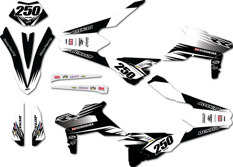 BETA RR (2018-2019) Decals Stickers Custom Graphics Kit Sharp Style