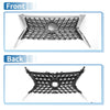 Lexus GX460 (2014-2022) Chrome Silver Tone Front Upper Bumper Grille