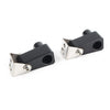 Motorcycle - Metal Alloy Black Fog Light Bracket