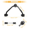 Ford Expedition 6 Pcs Upper Control Arm Sway Bar End Links Kit (2003-2023)