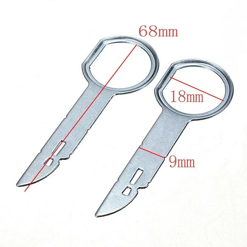 Car Radio Din Stereos Plastic + Iron Removal Tools