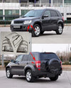 Suzuki Grand Vitara Chrome Head Tail Light Lamp Cover Trim (2006-2013)