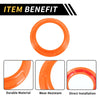 Jeep Wrangler JK JKU (2011-2017) Orange AC Vent Dashboard Decoration Rings