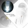 Dome License Plate - White T10 W5W 168 194 LED Light Bulbs