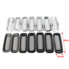 Jeep Patriot 7 Pcs Chrome Front Mesh Grille Cover (2011-2017)