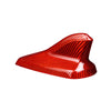 VW Golf MK8 GTI Red Carbon Fiber Roof Shark Fin Antenna Cover (2022-2024)