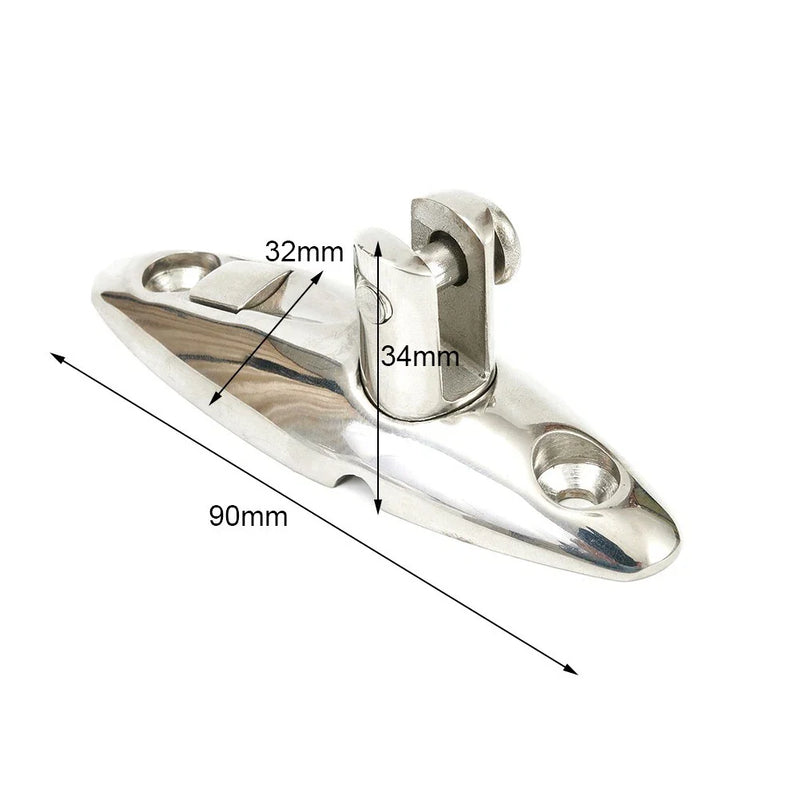 Bimini Top Marine Hardware Deck Hinge Mount
