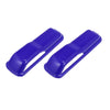 Jeep Wrangler JL JLU Blue Engine Hood Hinge Covers (2018-2021)