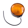 Truck Trailer Mirror Lamp 24V Amber Lollipop Earring Side Maker Light