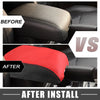 Dodge Durango (2011 - 2021) Black Red Center Console Armrest Cover