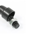 2Pcs / 10mm Screw Dia / Blue Black 360 Degree Blind Spot Mirror