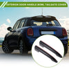 BMW Mini R55 Clubman (2006 - 2014) Black Red Tailgate Handle Cover