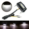 Motorcycle 1 x 3 LED Motorcycle Rear Tail License Plate Light Lamp 12V