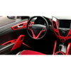 Hyundai Veloster Red Door Armrest Panel Trim Cover (2011-2016)