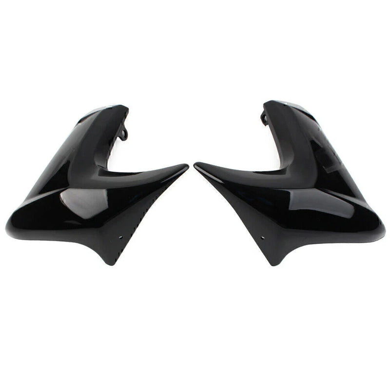Kawasaki ER6N Gloss Black ABS Radiator Cap Compression Plate (2012-2016)