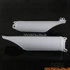 Honda CR125 CR250 CRF250 CRF450 CRF250R White Race Fork Guards