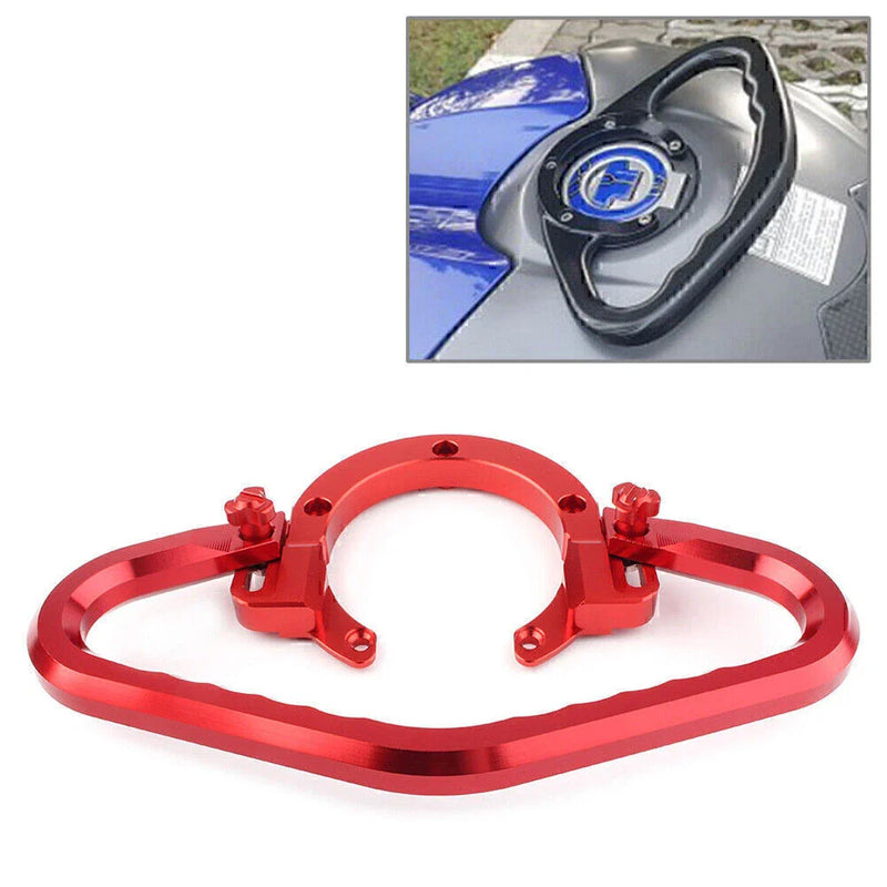 Kawasaki ZX6R ZX-10R Red Passenger Grab Handle Grip Bar (2006-2017)