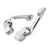 Harley Touring Chrome Long Angled Highway Crash Bar Foot Peg Mounts