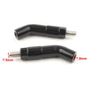 Harley Davidson Iron 1200 XL1200NS (2018-2019) Black Mirror Stem Extenders