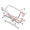 Toyota Land Cruiser Hardtop 2007-2021 Front Windshield Weatherstrip