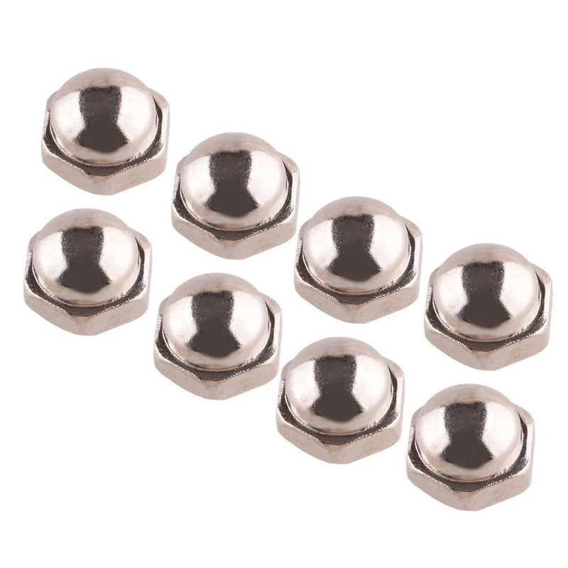 Suzuki Kawasaki 8 Pcs M10x1.25 Hex Cap Nut Domed