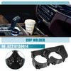 Mercedes-Benz W221 2009-2012 Black Car Rear Cup Holder Insert