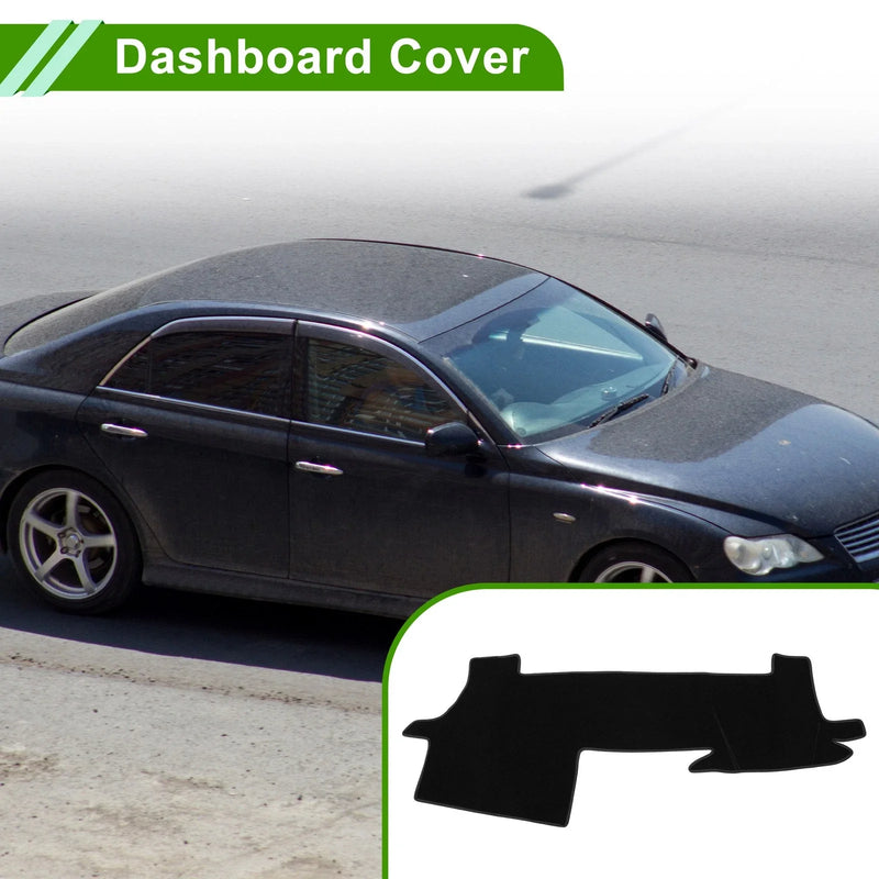 Toyota Mark X 130 Series Dashboard Cover Black Polyester (2009-2019)
