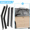 Ford Explorer Window Vent Visor Deflectors Rain Guards