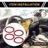Toyota Tundra 4 Pcs AC Vent Dashboard Decoration Rings (2014–2021)