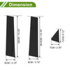Chevy Trailblazer (2021 - 2024) Black 6 x Pillar Window Trim