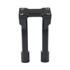 Harley 1" Handlebar 8" Pullback Handlebar Risers Clamp Black (2000-2023)