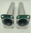 Various Boats 15° Fishing Rod Holder x 2 Stainless Steel Flush Mount