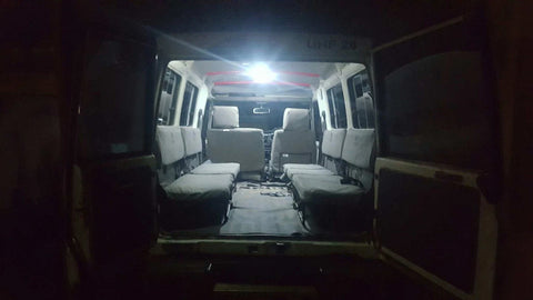 Toyota Landcruiser 76 Series Interior Taillights & Headlights LED Upgrade Package