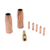 MIG 170 Welder 8 pcs Flux Nozzle Tip Kit (No specific years available)