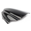 Universal Motorcycles Black ABS Handlebars Clamp Mount Windshield Protector