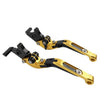 Honda CBR650R CB650F (2014-2023) Gold CNC Extendable Brake Clutch Levers