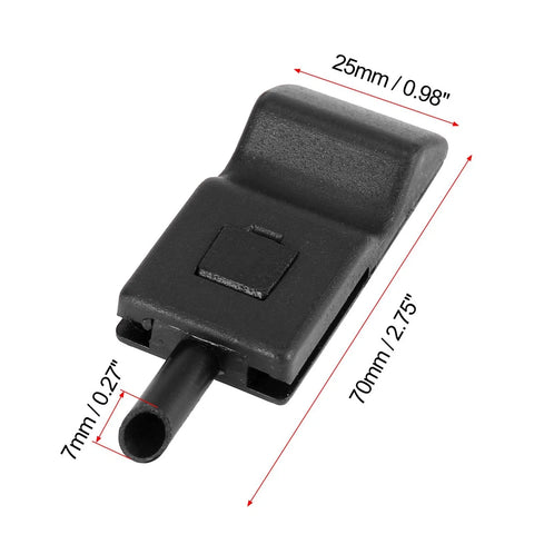 Chevrolet Black Front or Rear Door Interior Lock Knobs
